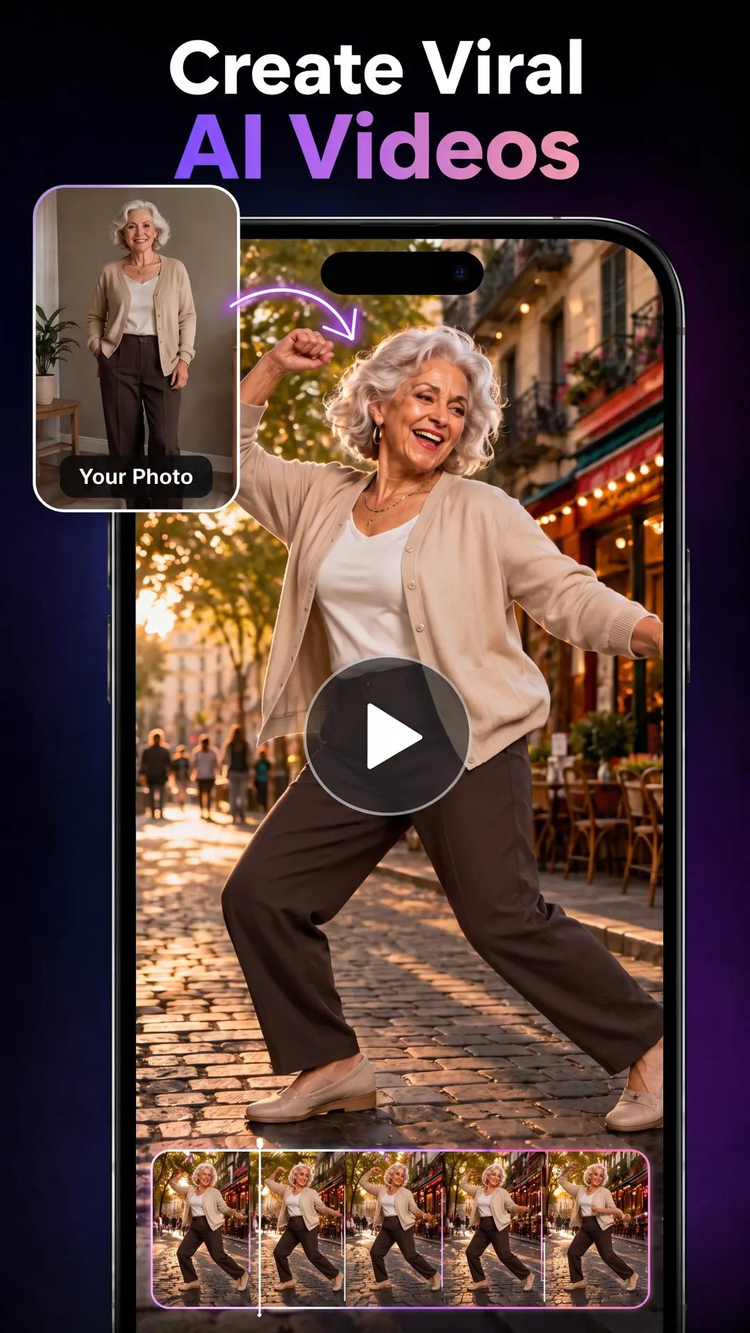 Trend AI — fotoğraftan viral AI video